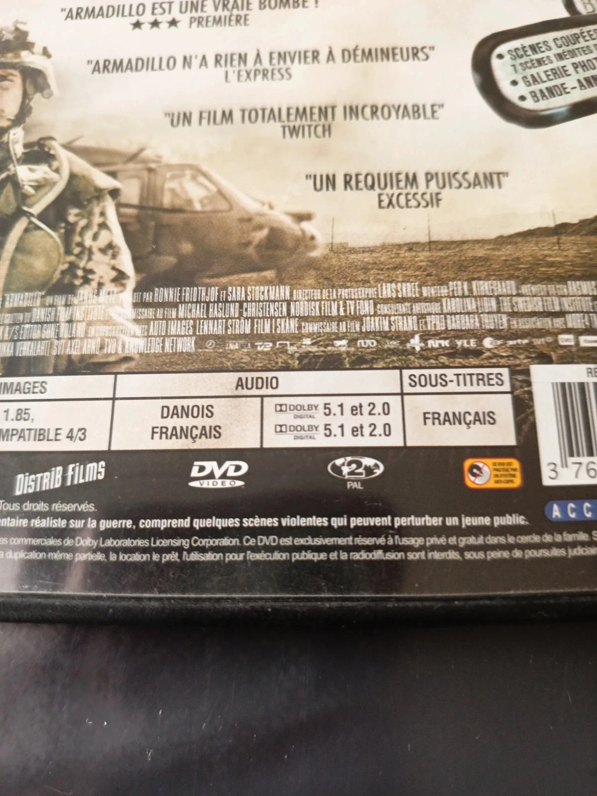 Dvd Armadillo – photo 4